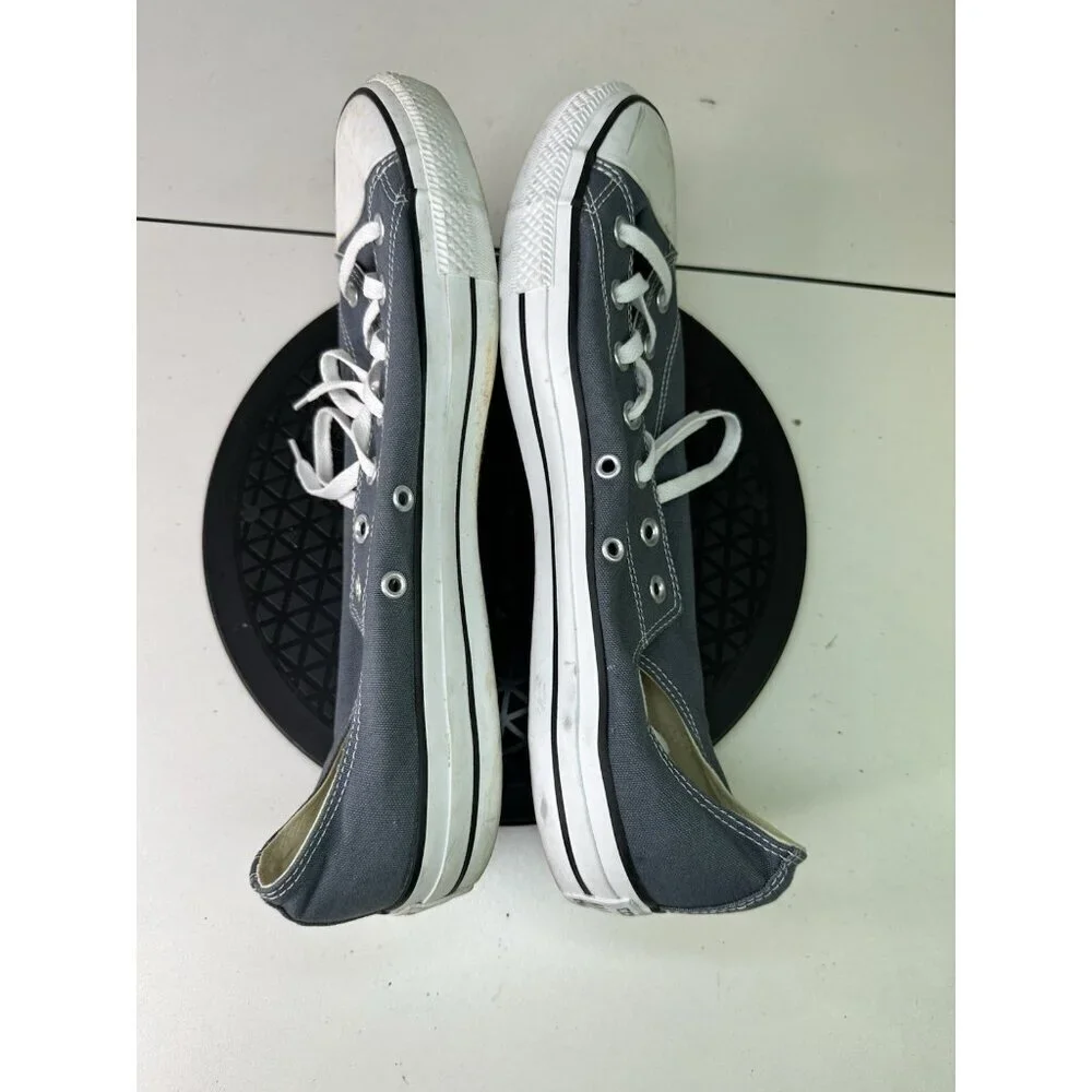 Converse Size 18 All Star Blue Canvas Lace Up Women’s Sneaker Tennis Shoe - Picture 6 of 9